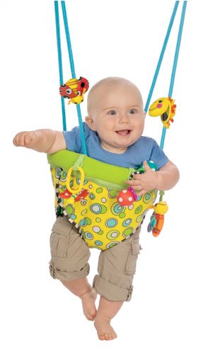 baby bouncy seat door frame